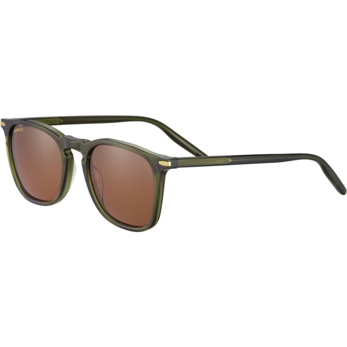 DELIO, Shiny Crystal Khaki-Mineral Polarized Drivers Cat 2 to 3, hi-res image number null